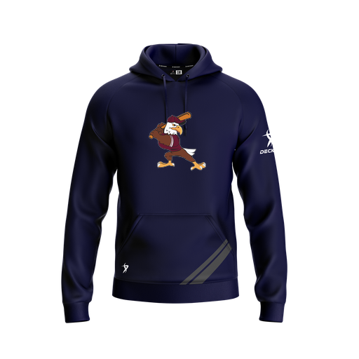 [FOLHSMNV-YXS-LOGO2] Decker Summit Hoodie (Youth XS, Navy, Logo 2)