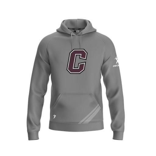 [FOLHSMGY-YXS-LOGO1] Decker Summit Hoodie (Youth XS, Gray, Logo 1)