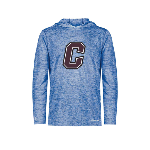 [FOLHCGRY-AS-LOGO1] Decker Men's Charge Hoodie (Adult S, Royal, Logo 1)